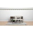 thumbnail image 3 of Dundee Deco Peel and Stick Self Adhesive Wallpaper Border - Blue, White Shells, Scrolls, 15 ft x 7 in, 3 of 6