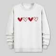 thumbnail image 4 of Timegard Mens Sweatshirts Valentines Day Print Long Sleeve Pullover Casual Basic Comfy Lightweight Tops, 4 of 6