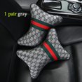 thumbnail image 1 of 2022 Funda De Asiento De Coche De Lujo Juego Completo De Lino Reposacabezas Almohada Auto Volante Cojín huangjie unisex, 1 of 2