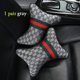 thumbnail image 1 of 2022 Funda De Asiento De Coche De Lujo Juego Completo De Lino Reposacabezas Almohada Auto Volante Cojín, 1 of 4
