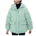 thumbnail image 2 of Puntoco Abrigo Mujer Otoño E Invierno Manga Larga Cálida Chaqueta De Algodón Pan Liquidación Puntoco Puntoco-1, 2 of 8
