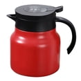 thumbnail image 3 of Tetera con aislamiento térmico, jarra de acero inoxidable 316 de 800ml para el hogar (800ml), color rojo, 3 of 9