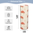 thumbnail image 2 of Plastic Vase 11.8 x 3.9 Inch Vase Transparent Non-Breakable Plastic Ornamental Culture Bottle Storage Jar Modern Family Wedding Decoration Cartoon Red Mushroom, 2 of 6