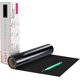 thumbnail image 2 of HTVRONT Rollos de vinilo de transferencia de calor negro – 12 pulgadas x 20 pies vinilo negro para planchar para camisas, plancha negra para todas las máquinas cortadoras – Fácil de cortar y desmaleza, 2 of 4