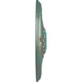 thumbnail image 4 of Ekena Millwork 26 1/4"OD x 3 1/4"P Athens Ceiling Medallion (Fits Canopies up to 3 5/8"), Hand-Painted Copper Green Patina, 4 of 5