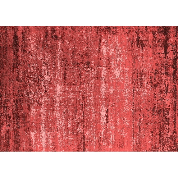 Ahgly Company Indoor Rectangle Oriental Red Industrial Area Rugs, 8' x 12'