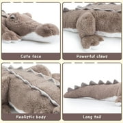 Tezituor 67 Alligator Stuffed Animal Giant Crocodile Plush Body Pillow Plush Toy