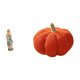 thumbnail image 1 of Escultura de calabaza de María, obra de arte decorativa de resina, figura de María, cojín de peluche para sofá, almohada de Hallow, 1 of 8