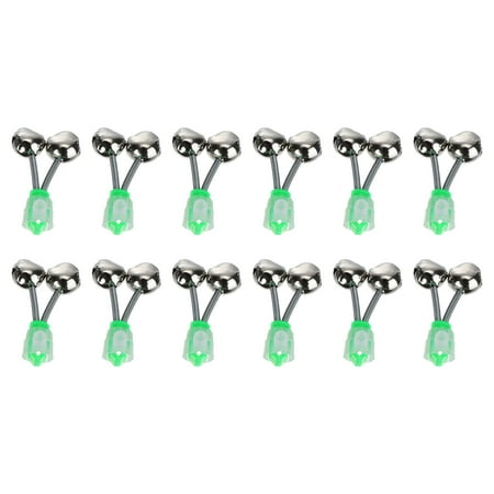 

12pcs Fishing Accessories Fishing Twin Alert Bells Fishing Rod Alarm Bells