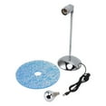 thumbnail image 2 of Ambient Desk Light, Round Plate Reflection Design E14 Bulb LED Nightstand Table Lamp Elegant USB Plug In 85-265V  For Restaurant For Living Room, 2 of 8
