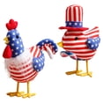 thumbnail image 4 of 2pcs Independence Day Scene Layout Props Doll Decoration Turkey Doll Ornaments, 4 of 9