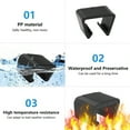 thumbnail image 3 of 10 Pieces Outdoor Patio Furniture Clips, Rattan Furniture Alignment Connector Wicker Sectional Couch Sofa Funiture Clips Wicker Sofa Fastener Clamp for Patio Couch Chair Connection, 3 of 7