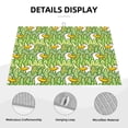 thumbnail image 3 of Yiaed Cartoon Duck Print Highly Absorbent Microfiber Kitchen Counter Mat, Dish Drying Pad for Dishes, Utensils, Pots and Pans, Large 18" x 24", 3 of 7