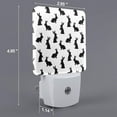 thumbnail image 2 of Wukai Black Rabbit Energy-Saving Plug-In Night Light with Auto Dusk-to-Dawn Sensor, Design for Bedrooms, Hallways - Safe, Reliable, Minimalist-UK, 2 of 7