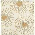 thumbnail image 6 of SAFAVIEH Bella Owen Fire Burst Wool Area Rug, Beige/Gold, 5' x 8', 6 of 9