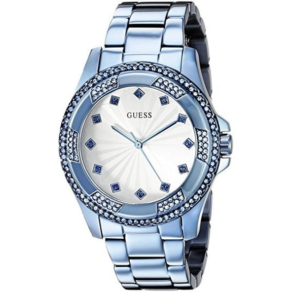 Women's Iconic U0702L1 Blue Stainless-Steel Japanese Quartz Dress Watch