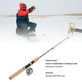 thumbnail image 4 of Combo de caña y carrete para pescar en hielo sección corta para evitar resbalones caña de pescar en hielo de 65cm para pesca en invierno ANGGREK Otros, 4 of 8