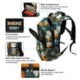 thumbnail image 5 of FORMRS Kids School Backpack Elementary Student Unisex Travel Bookbag with Reflective Stripes, Orange Fruit, 5 of 7
