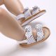 thumbnail image 4 of Sandalias De Bebé Niñas Elegantes Y Cómodas-0-12 Meses De Edad , Sujetador De Gancho Y Bucle Ajustable !, 4 of 4