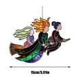 thumbnail image 2 of Halloween Hanging Hocus Pocus Decorations, Halloween Decoration Fall Hocus Pocus Flat Halloween Colored Window Hanging Acrylic Window Decoration, Creative Craft Pendant Home Decoration Hanging, 2 of 5