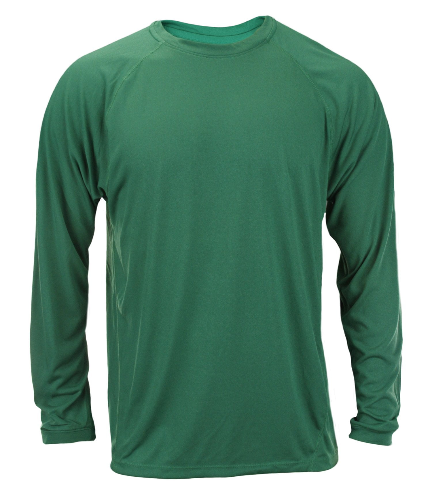 Adidas - Adidas Big Mens Long Sleeve Climalite Shirt, Green - Walmart ...