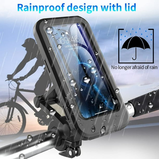 Universal 360° Rotation Waterproof Handlebar Phone Holder - Solar Scooters