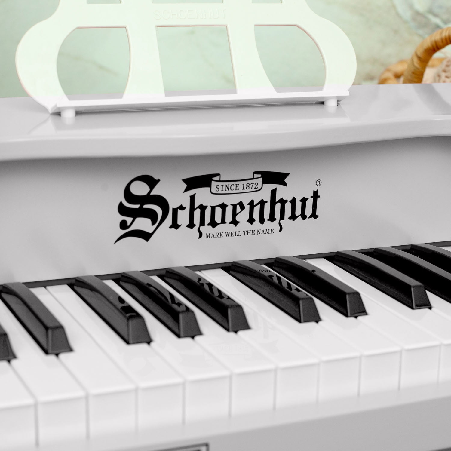 Schoenhut piano online white