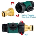 thumbnail image 3 of Plastic Water Pipe Shutoff Valve Garden Hose Connection Valve Plastic Valve Fitting Water Pipe Connection, 3 of 7