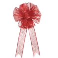 thumbnail image 1 of 1 Uds. Lazo de Navidad con purpurina grande, ramo de lazo rojo, decoraciones artesanales, colgantes de árbol de Navidad para boda, artesanías Diy, Dropshipping, 11 Feliz Sencillez, 1 of 5