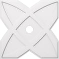 thumbnail image 1 of Ekena Millwork CMP32TS-04000 32 Po OD x 4 Po ID Carré Titus Architectural Grade PVC Contemporain Médaillon de Plafond, 1 of 1