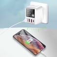 thumbnail image 4 of Wall Charger with Usb Ports Fast Charge,Multiple Usb Charger Multi-Port Fast Charge 4-Port Usb Intelligent Identification Display Charger Qc3.0/Pd20W Fast Charge Travel Charger, 4 of 8