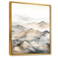 thumbnail image 2 of Designart "Tranquil Mountain Majesty III" Landscape Mountains Floater Framed Canvas Wall Art, 2 of 5