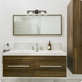 thumbnail image 7 of Kira Home Ashton 28" 4-Light Farmhouse Vanity / Bathroom Light + Hammered Glass Shades, Smoked Birch Finish, 7 of 7