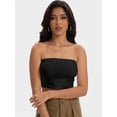 thumbnail image 3 of Women's Basic Casual Strapless Backless Bandeau Tube Top, 3 of 6