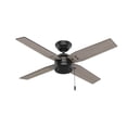 thumbnail image 1 of Ventilador de techo HUNTER Commerce Negro 44pulgadas, 1 of 5