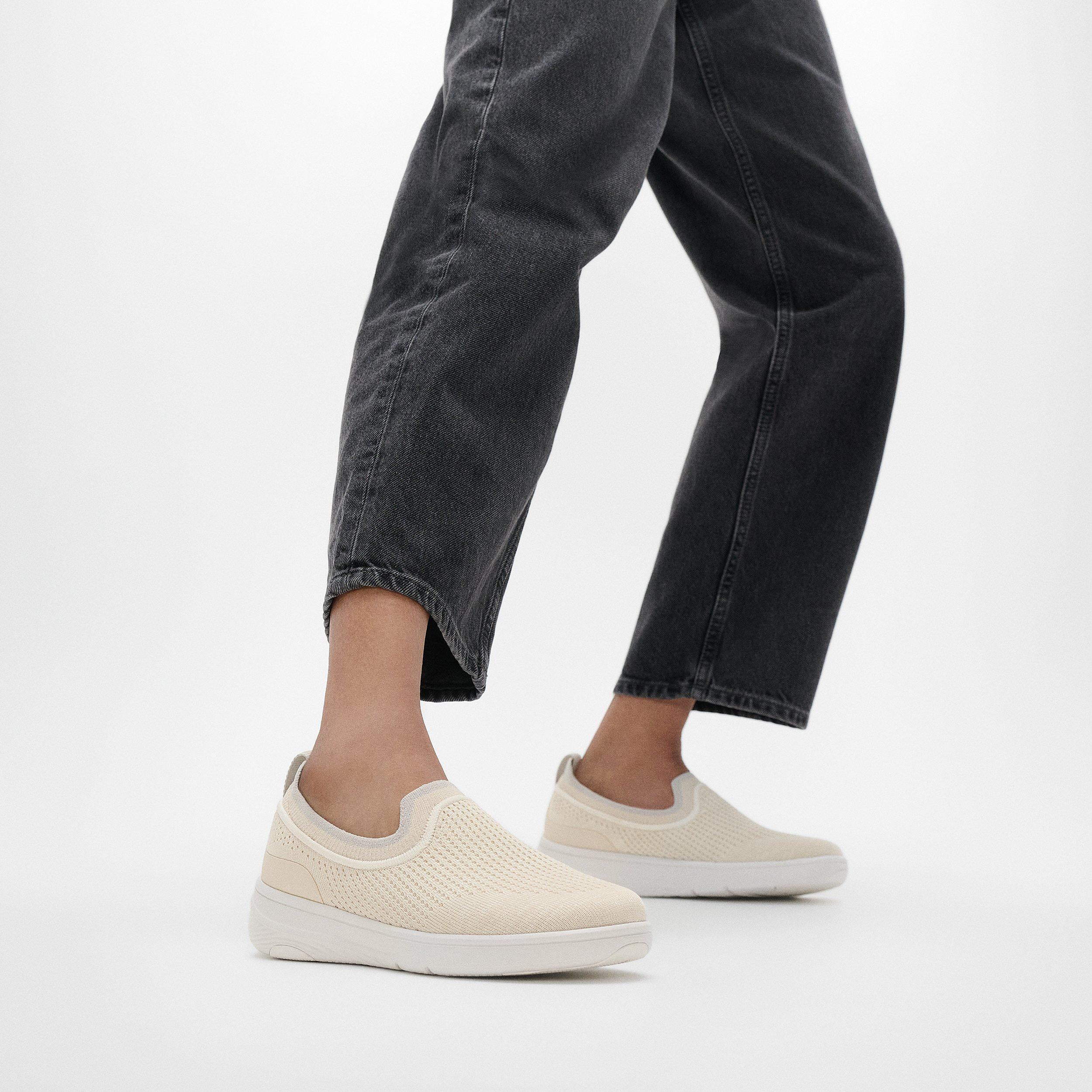 FitFlop Women's Super-Q Knit Slip On Sneaker