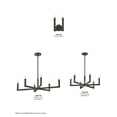 thumbnail image 6 of Hinkley Lighting - Ezra - 6 Light Linear Chandelier In Transitional and Modern, 6 of 7