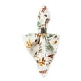 thumbnail image 3 of Thanksgiving Thankful Autum, Fall Leaves, Napkin Set, 3 of 6