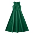 thumbnail image 5 of OGLCCG Junior Bridesmaid Dresses Flower Girl Dress for Teen Girls Formal Wedding Party Sleeveless Crew Neck Princess Long Dresses 0-13 Years, 5 of 5