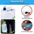 thumbnail image 3 of Collapsible water canister, water canister with tap, water canister camping 10L, collapsible water, 3 of 3