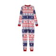 thumbnail image 3 of Kmbangi Family Matching Floral Print Round Neck Long Sleeve Jumpsuit, 3 of 9