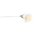 thumbnail image 3 of Ramo de crisantemo artificial simulación floral decoración hogar ramo de flores falsas adorno de boda, blanco Scienceny HA7517-01B, 3 of 6
