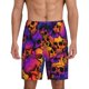 thumbnail image 1 of Fotbe Skull Pantalones Cortos de Pijama para Hombre, Ropa de Dormir, Pantalones de Pijama Cortos para Hombre-Large, 1 of 6