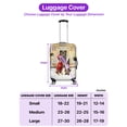thumbnail image 5 of Happy New Year 2026 German Shorthaired Pointer Santa Gnome Holiday Party Snow Travel Luggage Cover GSP Lover Dog Gift Suitcase Dust Protective Decor - 13019, 5 of 5