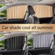 thumbnail image 3 of 1 Pair Black Rear Car Sunshade Automatic Retractable Car Curtains Car Window Sun Protection for Car, 3 of 5