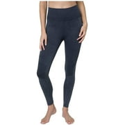 Tuff Athletics Seamless High Waisted Tight Leggings, Stone Washed Grey, X-Small