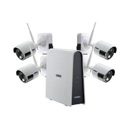 Lorex LHB80616GC4W 4 Camera 1080p Wire-Free Security System, 16GB