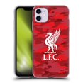 thumbnail image 1 of Head Case Designs Officially Licensed Liverpool Football Club Camou Home Colourways Liver Bird Soft Gel Case Compatible with Apple iPhone 11, 1 of 7