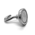 thumbnail image 3 of Ganchos Magnéticos Fuertes Diámetro De Acero Inoxidable 32 Mm Gancho Magnético Para Colgar De Neodimio De Servicio Pesado Para Refrigerador 6 Paquetes Gancho De Magnetismo Súper Fuerte De 80 Lb Yuarrent HA022696-00, 3 of 6