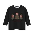 thumbnail image 4 of YUNAFFT T-Shirt à Manches Courtes pour Garçons et Filles 3-12 Ans avec Imprimé Graphique de Noël, Col Rond Décontracté, Haut Extensible Type Coton, Confortable pour le Quotidien, 4 of 4